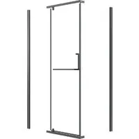 Душевой уголок Grossman Pragma 110x90x195 120.K33.03.1190.42.00 (графит сатин/стекло прозрачное)