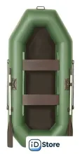 Моторно-гребная лодка Лоцман Стандарт 280 (зеленый)