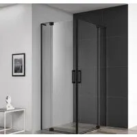 Душевой уголок Cezares SLIDER-AH-2-70/80-100/110-C-NERO