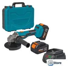 Угловая шлифмашина Bort BWS-21LI (с 2-мя АКБ, кейс)