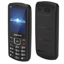 Телефон Maxvi P33 (черный)