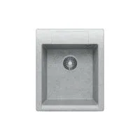 Кухонная мойка POLYGRAN ARGO 420 светло-серый 314