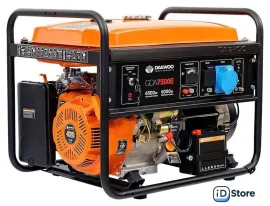 Бензиновый генератор Daewoo Power GDA 7500E