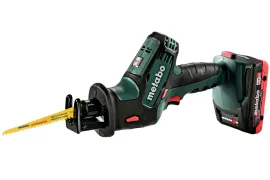 Сабельная пила Metabo SSE 18 LTX Compact (с 2-мя АКБ, кейс)