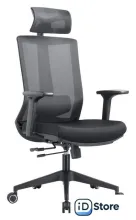 Офисное кресло Evolution ERGO BLISS Black (черный)