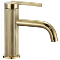Смеситель для умывальника Rea Argon gold B7800