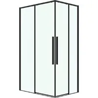 Душевой уголок Grossman Galaxy 110x100x195 300.K33.01.1110.42.00 (графит сатин/прозрачное стекло)