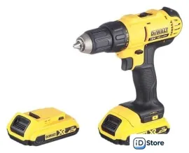 Дрель-шуруповерт DeWalt DCD771D2 (с 2-мя АКБ 2 Ah)