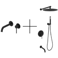 Набор душевой со смесителем Oliveeka OL-8893901788869017-MB