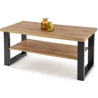 Журнальный столик Halmar Venom u 120x60x55 (дуб вотан/черный)
