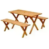 Комплект садовой мебели National Tree Company 120x59x68 / CS-120S