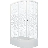 Душевой уголок Triton Коралл В Мозаика 120x80 L
