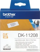 Самоклеящаяся термобумага Brother DK11208 (38x90 мм, 400 шт)