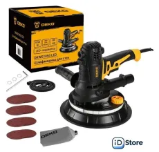 Эксцентриковая шлифмашина Deko DKWS1050 LED 083-1036