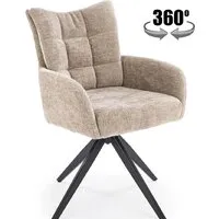 Стул Halmar K540 (бежевый/черный)