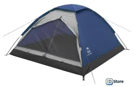 Треккинговая палатка Jungle Camp Lite Dome 3 (синий/серый)