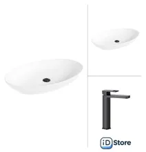 Умывальник Lauter 21571 Cascade 21СК0655BS