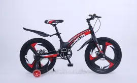 НОВИНКА Детский облегченный велосипед Delta Prestige MAXX 20""L (чёрно-красный)