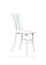 Стул ВВР Марсель белый/белый, экокожа