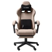 Кресло геймерское VMMGame Throne New Era / OT-B31-VRCO-NE (велюр, капучино)