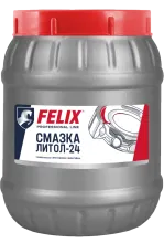 Смазка Литол-24 Felix, банка, 800 гр.