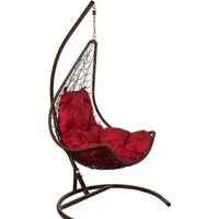 Подвесное кресло BiGarden Wind (коричневый/бордовый)