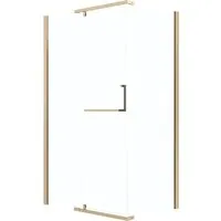 Душевой уголок Grossman Pragma 100x90x195 120.K33.03.1090.32.00 (золото сатин/стекло прозрачное)