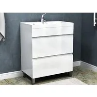 Мебель для ванных комнат Vela Тумба под умывальник Vela Мира 70Н под Classica TU271011