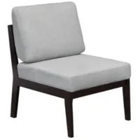 Интерьерное кресло Мебелик Массив (серый/венге)