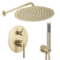 Душевая система Rea Argon gold matt P7810
