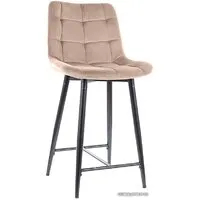 Стул Signal Chic H-2 Velvet (bluvel 28 бежевый/черный мат)