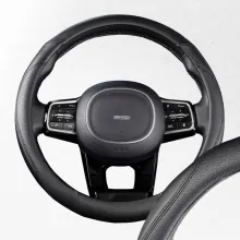 Оплетка экокожа M (37-39 см) SKYWAY Design Top-4 Черная
