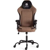 Офисное кресло TetChair iWolf (ткань, черный/коричневый)
