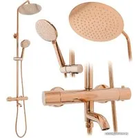 Душевая система Rea Lungo Rose gold REA-P6606