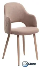 Стул с подлокотниками Woodville Гутрид 507225 (капучино)