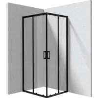 Душевой уголок Deante FUNKIA EVO KYC_N089P 90x80 прозрачное стекло / профиль черный