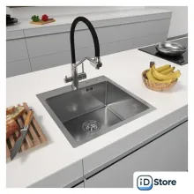 Кухонная мойка ARFEKA Eco AR 500500 Satin Decor Volcanic Rock