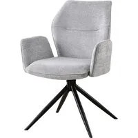 Стул с подлокотниками Lagoma Зумба (серый)