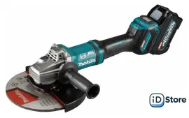 Угловая шлифмашина Makita GA038GT201 (с 2-мя АКБ, кейс)