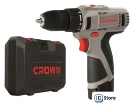 Дрель-шуруповерт Crown CT21053LH-1.5 BMC (с 2-мя АКБ, кейс)