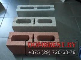 Блок демлер перегородочный для фундамента и забора