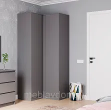 Шкаф угловой Мори МШУ 940 - Графит (ДСВ Мебель)