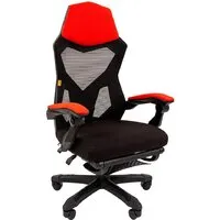 Игровое (геймерское) кресло CHAIRMAN 571 (черный/красный)