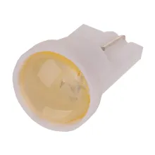 Автолампа диод T10 (W5W) 12V 1 COB без цоколя 1-конт Белая SKYWAY габарит/стоп/салон/номер