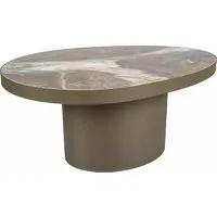 Журнальный столик Signal Gusto B Ceramic (коричневый Patagonia/медный)