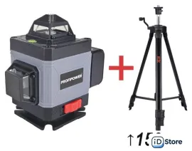 Лазерный нивелир Profipower NL-7016G Штатив E0051