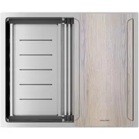 Кухонная мойка Paulmark Next-Multi Sink 54 Uni PM785445-BS (нержавеющая сталь)