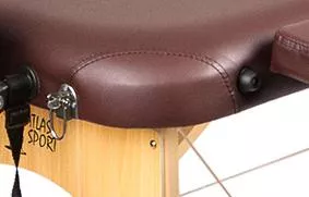 Массажный стол Atlas Sport складной 3-с 70 см деревянный (коричневый)