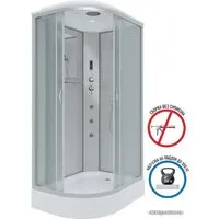 Душевая кабина Niagara NG-3312-14RF 120x80x215 (матовое стекло)