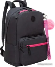 Городской рюкзак Grizzly RXL-321-1 (черный/фуксия)